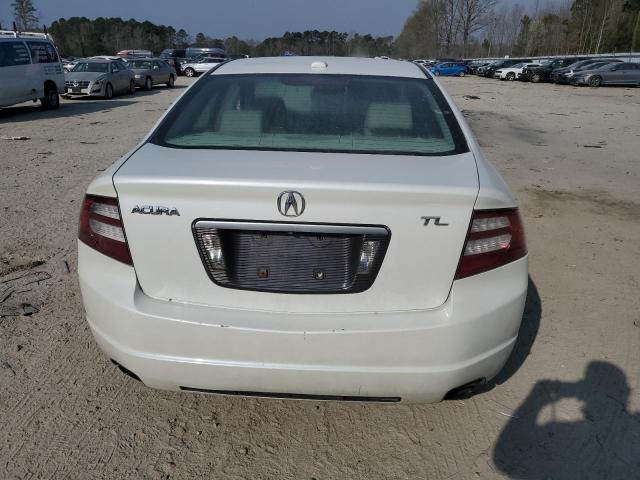 19UUA66277A011903 - 2007 ACURA TL WHITE photo 6