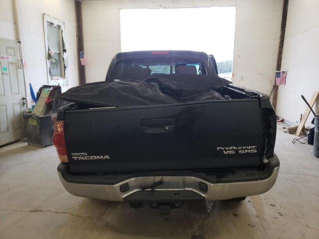 5TEJU62N38Z553483 - 2008 TOYOTA TACOMA DOUBLE CAB PRERUNNER BLACK photo 6