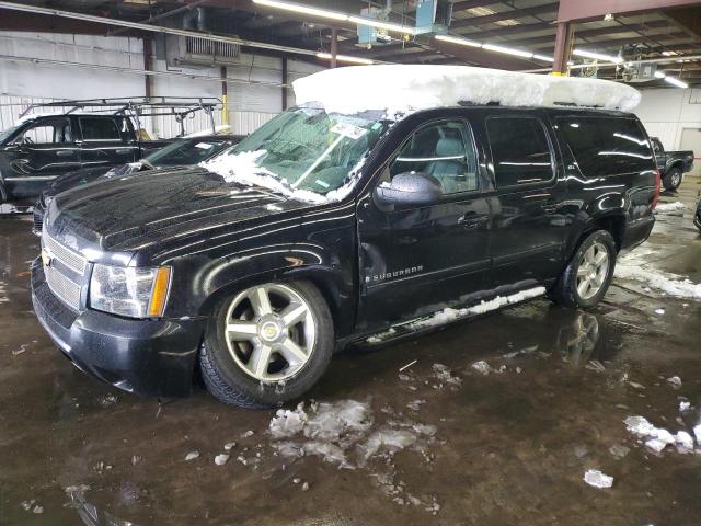 1GNFK16347J208602 - 2007 CHEVROLET SUBURBAN K1500 BLACK photo 1