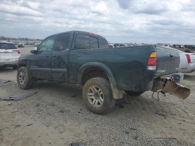 5TBBT44143S375569 - 2003 TOYOTA TUNDRA ACCESS CAB SR5 GREEN photo 2