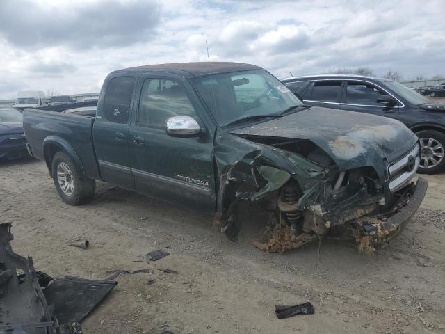 5TBBT44143S375569 - 2003 TOYOTA TUNDRA ACCESS CAB SR5 GREEN photo 4