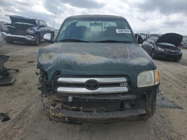 5TBBT44143S375569 - 2003 TOYOTA TUNDRA ACCESS CAB SR5 GREEN photo 5