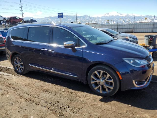 2C4RC1GG3HR603016 - 2017 CHRYSLER PACIFICA LIMITED BLUE photo 4