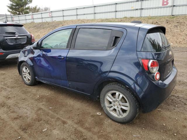 1G1JB6SH0F4163584 - 2015 CHEVROLET SONIC LS BLUE photo 2