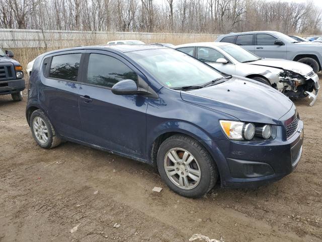 1G1JB6SH0F4163584 - 2015 CHEVROLET SONIC LS BLUE photo 4