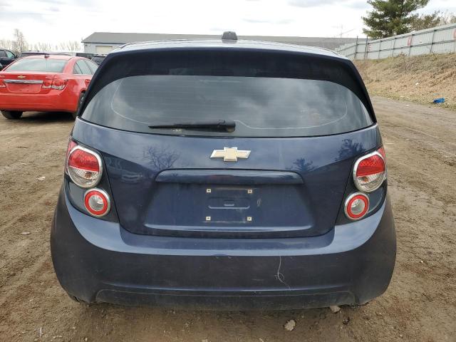 1G1JB6SH0F4163584 - 2015 CHEVROLET SONIC LS BLUE photo 6