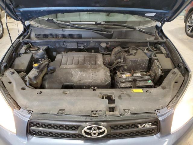 JTMBK33V176014458 - 2007 TOYOTA RAV4 BLUE photo 12