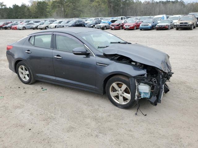 KNAGM4A76F5639479 - 2015 KIA OPTIMA LX BLUE photo 4