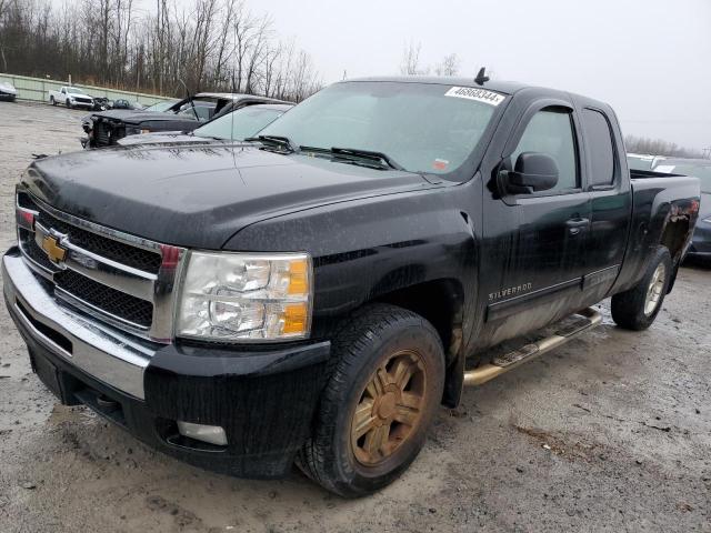 1GCRKSE34BZ218120 - 2011 CHEVROLET SILVERADO K1500 LT BLACK photo 1