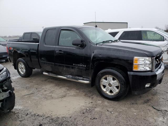 1GCRKSE34BZ218120 - 2011 CHEVROLET SILVERADO K1500 LT BLACK photo 4