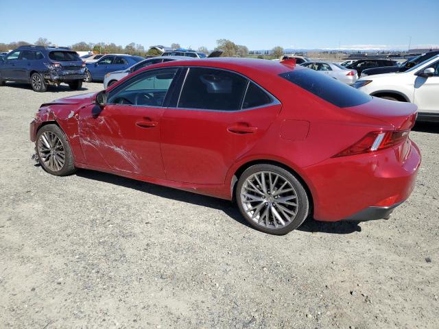 JTHBF1D20F5053851 - 2015 LEXUS IS 250 RED photo 2