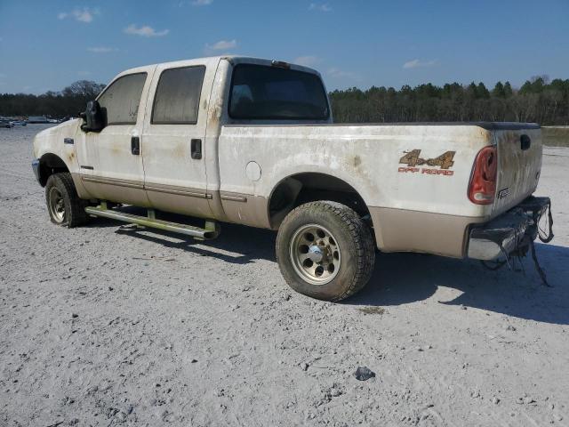 1FTNW21F3XED31347 - 1999 FORD F250 SUPER DUTY WHITE photo 2