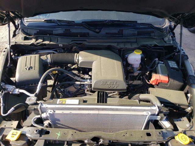 1C6RR7GGXNS182480 - 2022 RAM 1500 CLASS SLT შავი ფოტო 11