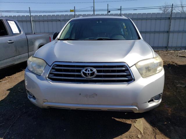 JTEES42A082022105 - 2008 TOYOTA HIGHLANDER LIMITED SILVER photo 5
