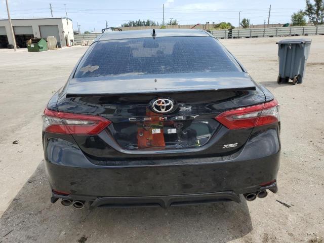 4T1K61AK5NU075205 - 2022 TOYOTA CAMRY XSE BLACK photo 6