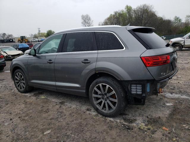 WA1VAAF76JD027592 - 2018 AUDI Q7 PRESTIGE GRAY photo 2