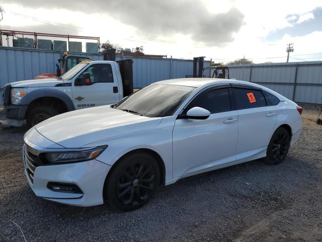 1HGCV1F47JA117425 - 2018 HONDA ACCORD EX WHITE photo 1