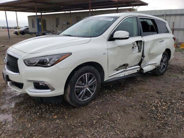 5N1DL0MN8KC503772 - 2019 INFINITI QX60 LUXE WHITE photo 1