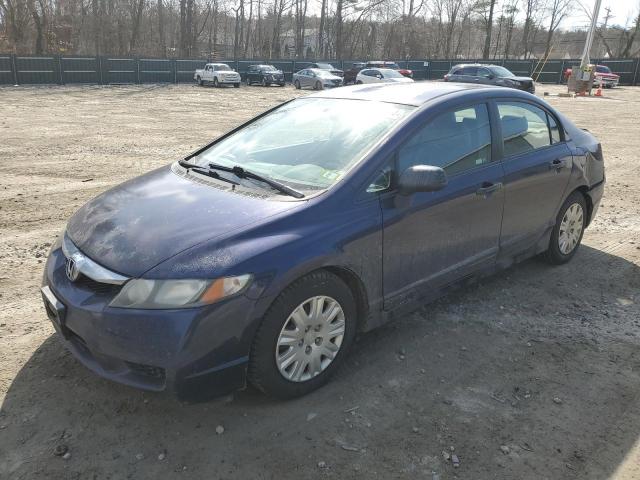 2HGFA15319H512313 - 2009 HONDA CIVIC VP BLUE photo 1