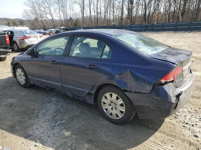 2HGFA15319H512313 - 2009 HONDA CIVIC VP BLUE photo 2