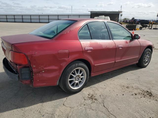 4A3AA46G1YE164740 - 2000 MITSUBISHI GALANT ES RED photo 3