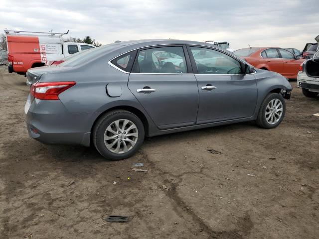 3N1AB7APXKY300451 - 2019 NISSAN SENTRA S GRAY photo 3