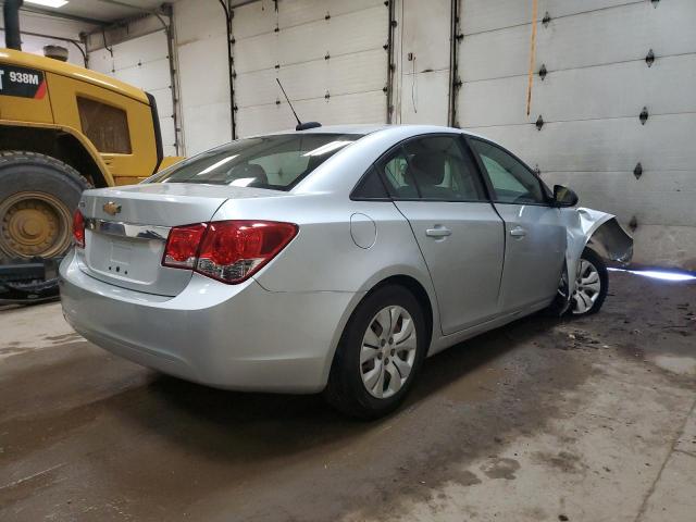 1G1PC5SH0G7134670 - 2016 CHEVROLET CRUZE LIMI LS SILVER photo 3