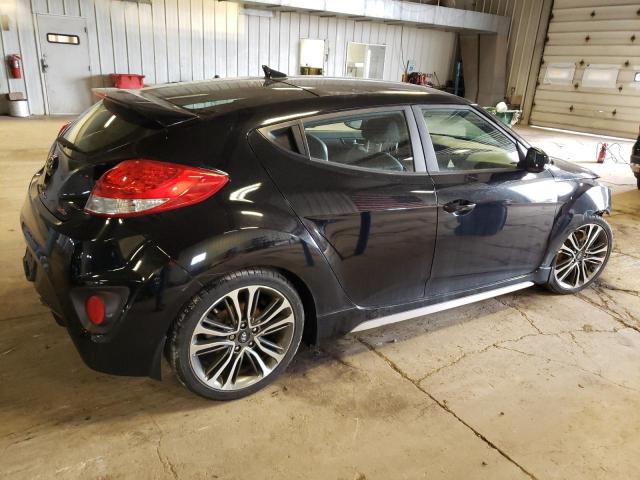 KMHTC6AE6GU252982 - 2016 HYUNDAI VELOSTER TURBO BLACK photo 3