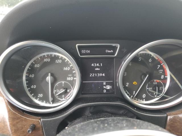 4JGDA5HB9CA026396 - 2012 MERCEDES-BENZ ML 350 4MATIC GRAY photo 9