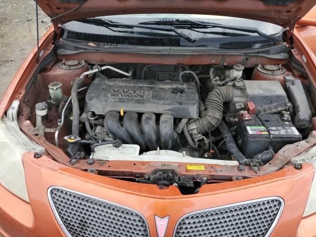 5Y2SL63875Z473319 - 2005 PONTIAC VIBE ORANGE photo 11