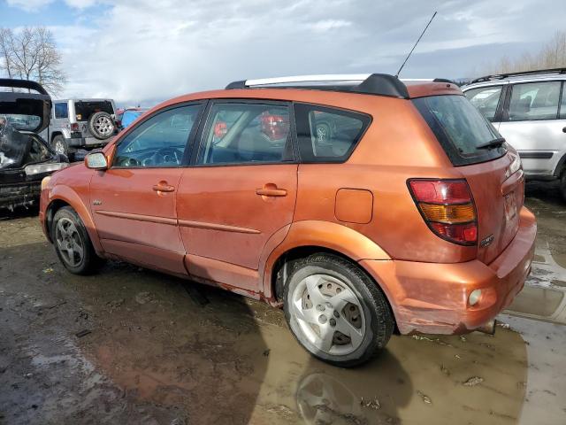 5Y2SL63875Z473319 - 2005 PONTIAC VIBE ORANGE photo 2