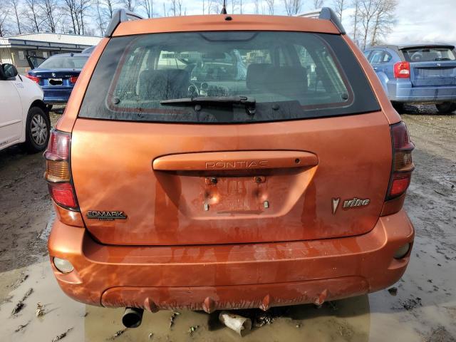 5Y2SL63875Z473319 - 2005 PONTIAC VIBE ORANGE photo 6