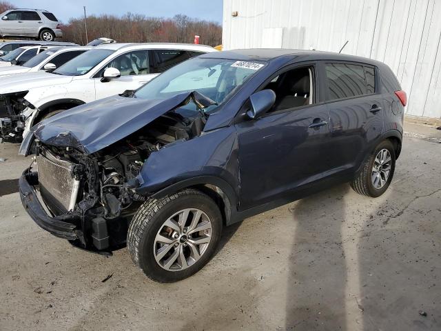 KNDPB3AC9G7878417 - 2016 KIA SPORTAGE LX BLUE photo 1