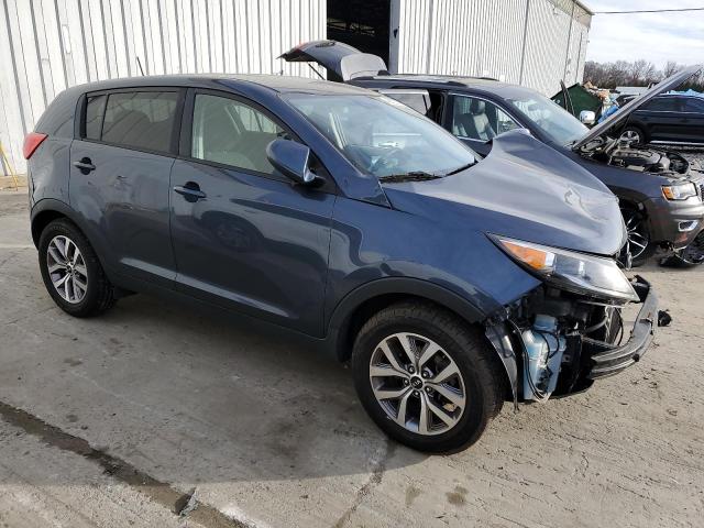 KNDPB3AC9G7878417 - 2016 KIA SPORTAGE LX BLUE photo 4