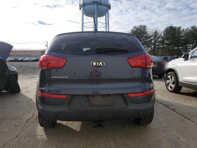 KNDPB3AC9G7878417 - 2016 KIA SPORTAGE LX BLUE photo 6