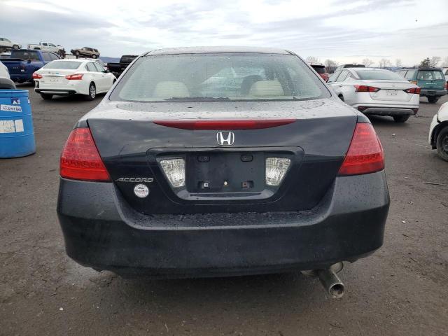 1HGCM56787A178960 - 2007 HONDA ACCORD EX BLACK photo 6