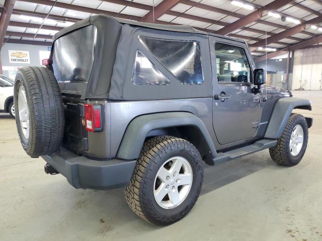 1C4AJWAG4EL269754 - 2014 JEEP WRANGLER SPORT GRAY photo 3