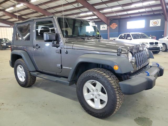 1C4AJWAG4EL269754 - 2014 JEEP WRANGLER SPORT GRAY photo 4