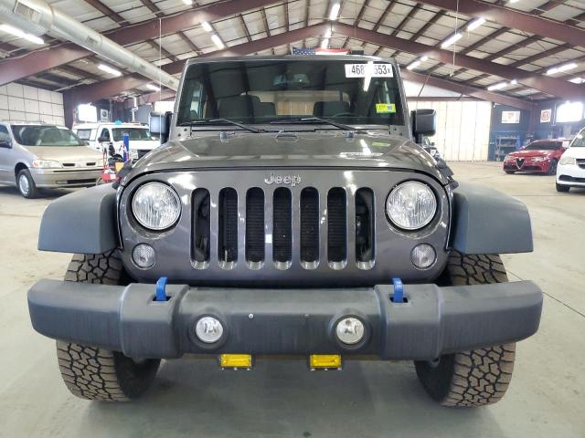 1C4AJWAG4EL269754 - 2014 JEEP WRANGLER SPORT GRAY photo 5