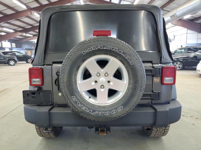 1C4AJWAG4EL269754 - 2014 JEEP WRANGLER SPORT GRAY photo 6