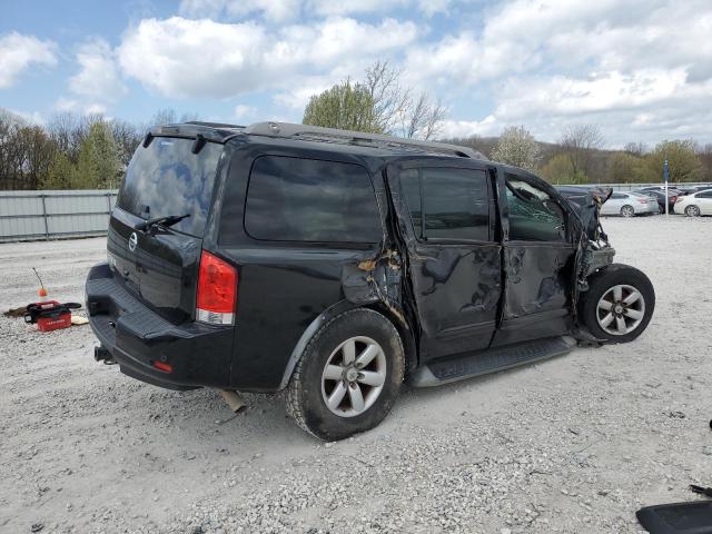 5N1AA0ND2DN606031 - 2013 NISSAN ARMADA SV BLACK photo 3