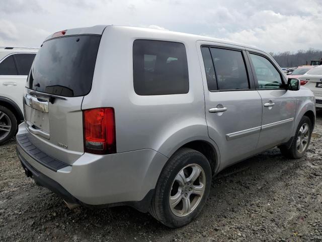 5FNYF4H55EB044979 - 2014 HONDA PILOT EXL GRAY photo 3