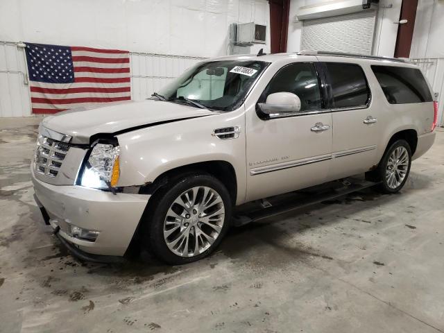 1GYFK262X9R154842 - 2009 CADILLAC ESCALADE ESV LUXURY TAN photo 1