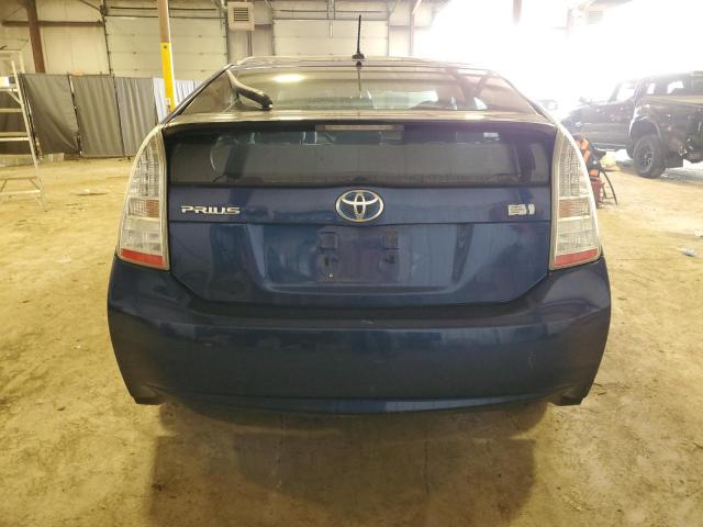 JTDKN3DU9B0318193 - 2011 TOYOTA PRIUS BLUE photo 6