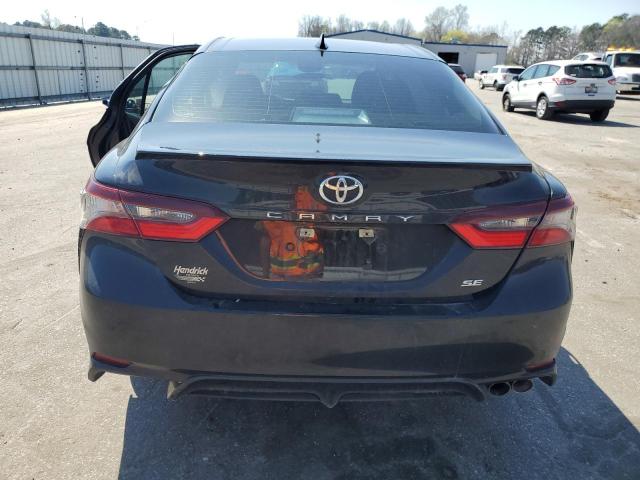 4T1G11AK3PU775067 - 2023 TOYOTA CAMRY SE NIGHT SHADE BLACK photo 6