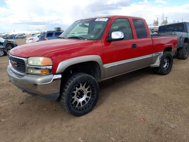 1GTEK19T41E113019 - 2001 GMC NEW SIERRA K1500 RED photo 1