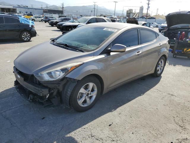 5NPDH4AEXEH455363 - 2014 HYUNDAI ELANTRA SE GRAY photo 1