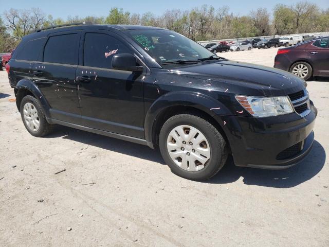 3C4PDCAB9FT554217 - 2015 DODGE JOURNEY SE BLACK photo 4