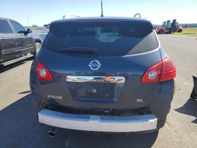 JN8AS5MT7CW254181 - 2012 NISSAN ROGUE S BLUE photo 6