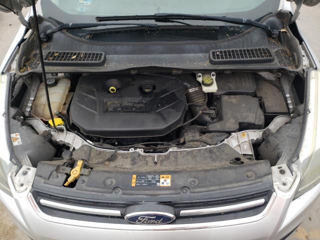 1FMCU0J92DUD85750 - 2013 FORD ESCAPE TITANIUM SILVER photo 12